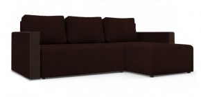 Диван угловой Алиса 3 Vital CHOCOLATE - Teos Dark Brown в Миассе - miass.ok-mebel.com | фото