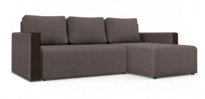Диван угловой Алиса 3 Vital COCOA - Teos Dark Brown в Миассе - miass.ok-mebel.com | фото
