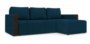 Диван угловой Алиса 3 Vital DENIM - Teos Dark Brown в Миассе - miass.ok-mebel.com | фото