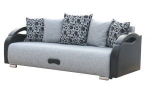 Диван Юпитер (аслан серый) в Миассе - miass.ok-mebel.com | фото 1