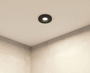 DK2036-BK Встраиваемый светильник влагозащ., IP 44, до 15 Вт, GU10, LED, черный, алюминий в Миассе - miass.ok-mebel.com | фото 6