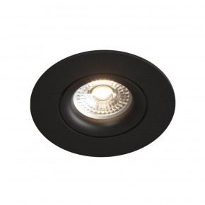 DK2037-BK Встраиваемый светильник , IP 20, 50 Вт, GU10, черный, алюминий в Миассе - miass.ok-mebel.com | фото