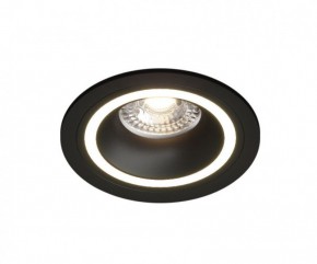 DK2060-BK Встраиваемый светильник IP 20, до 15 Вт, GU10, LED, черный, алюминий в Миассе - miass.ok-mebel.com | фото