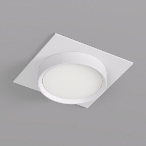 DK2091-WH Встраиваемый светильник FLAT, IP 20, до 15 Вт, GX53, LED, белый, алюминий в Миассе - miass.ok-mebel.com | фото 2