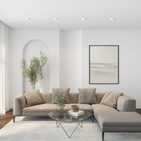 DK2091-WH Встраиваемый светильник FLAT, IP 20, до 15 Вт, GX53, LED, белый, алюминий в Миассе - miass.ok-mebel.com | фото 5