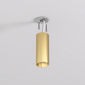 DK2615-SB Накладной светильник SHINE TUBE со светодиодом, D45*H115, IP20, 3000К, 7W, RA?90, сатинированная латунь, алюминий в Миассе - miass.ok-mebel.com | фото 3