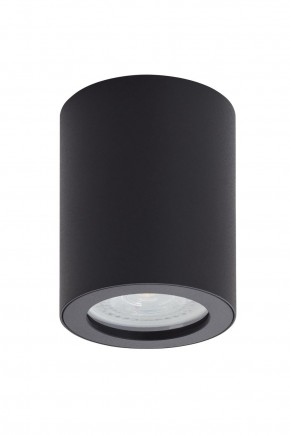 DK3007-BK Накладной светильник влагозащ., IP 44, 15 Вт, GU10, черный, алюминий в Миассе - miass.ok-mebel.com | фото