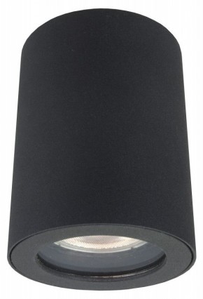 DK3007-BK Накладной светильник влагозащ., IP 44, 15 Вт, GU10, черный, алюминий в Миассе - miass.ok-mebel.com | фото 2