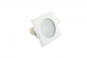 DK3014-WH Встраиваемый светильник влагозащ., IP 44, 50 Вт, GU10, белый, алюминий в Миассе - miass.ok-mebel.com | фото 4