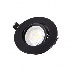 DK3020-BK Встраиваемый светильник, IP 20, 10 Вт, GU5.3, LED, черный, пластик в Миассе - miass.ok-mebel.com | фото 2