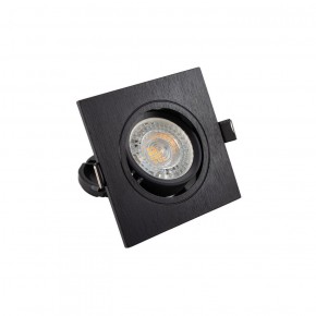 DK3021-BK Встраиваемый светильник, IP 20, 10 Вт, GU5.3, LED, черный, пластик в Миассе - miass.ok-mebel.com | фото 2
