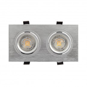 DK3022-CM Встраиваемый светильник, IP 20, 10 Вт, GU5.3, LED, серый, пластик в Миассе - miass.ok-mebel.com | фото