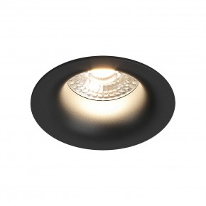 DK3024-BK Встраиваемый светильник, IP 20, 10 Вт, GU5.3, LED, черный, пластик в Миассе - miass.ok-mebel.com | фото