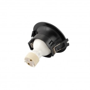 DK3024-BK Встраиваемый светильник, IP 20, 10 Вт, GU5.3, LED, черный, пластик в Миассе - miass.ok-mebel.com | фото 3