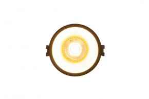 DK3026-BG Встраиваемый светильник, IP 20, 10 Вт, GU5.3, LED, черный/золотой, пластик в Миассе - miass.ok-mebel.com | фото 2