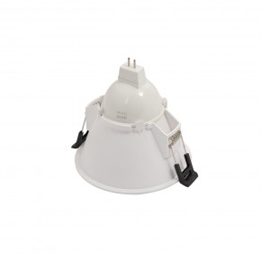 DK3026-WH Встраиваемый светильник, IP 20, 10 Вт, GU5.3, LED, белый, пластик в Миассе - miass.ok-mebel.com | фото 3