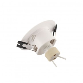 DK3028-WH Встраиваемый светильник, IP 20, 10 Вт, GU5.3, LED, белый, пластик в Миассе - miass.ok-mebel.com | фото 3