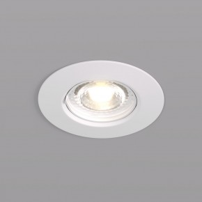 DK3028-WH Встраиваемый светильник, IP 20, 10 Вт, GU5.3, LED, белый, пластик в Миассе - miass.ok-mebel.com | фото