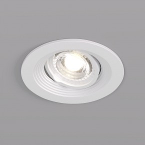 DK3029-WH Встраиваемый светильник, IP 20, 10 Вт, GU5.3, LED, белый, пластик в Миассе - miass.ok-mebel.com | фото
