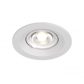 DK3029-WH Встраиваемый светильник, IP 20, 10 Вт, GU5.3, LED, белый, пластик в Миассе - miass.ok-mebel.com | фото 7