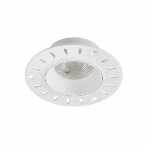 DK3055-WH Встраиваемый светильник, IP 20, 10 Вт, GU5.3, LED, белый, пластик в Миассе - miass.ok-mebel.com | фото 1