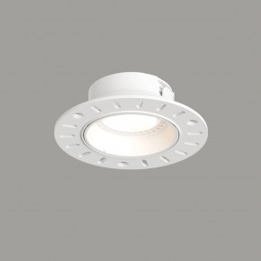DK3055-WH Встраиваемый светильник, IP 20, 10 Вт, GU5.3, LED, белый, пластик в Миассе - miass.ok-mebel.com | фото