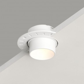 DK3056-WH Встраиваемый светильник под шпатлевку, IP20, до 15 Вт, LED, GU5,3, белый, пластик в Миассе - miass.ok-mebel.com | фото 2