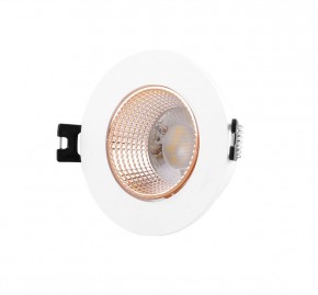 DK3061-WBR Встраиваемый светильник, IP 20, 10 Вт, GU5.3, LED, белый/бронзовый, пластик в Миассе - miass.ok-mebel.com | фото