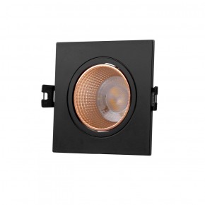 DK3071-BBR Встраиваемый светильник, IP 20, 10 Вт, GU5.3, LED, черный/бронзовый, пластик в Миассе - miass.ok-mebel.com | фото