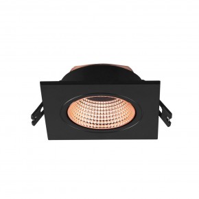 DK3071-BBR Встраиваемый светильник, IP 20, 10 Вт, GU5.3, LED, черный/бронзовый, пластик в Миассе - miass.ok-mebel.com | фото 2