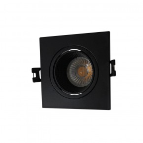DK3071-BK Встраиваемый светильник, IP 20, 10 Вт, GU5.3, LED, черный/черный, пластик в Миассе - miass.ok-mebel.com | фото