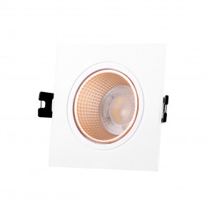 DK3071-WBR Встраиваемый светильник, IP 20, 10 Вт, GU5.3, LED, белый/бронзовый, пластик в Миассе - miass.ok-mebel.com | фото