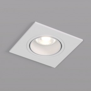 DK3071-WH Встраиваемый светильник, IP 20, 10 Вт, GU5.3, LED, белый/белый, пластик в Миассе - miass.ok-mebel.com | фото