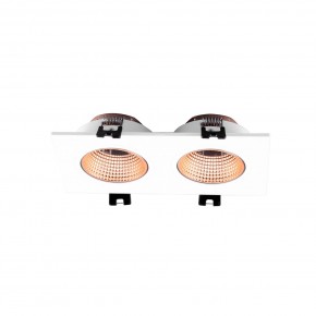 DK3072-WBR Встраиваемый светильник, IP 20, 10 Вт, GU5.3, LED, белый/бронзовый, пластик в Миассе - miass.ok-mebel.com | фото 2