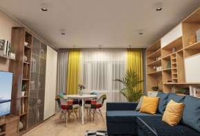 DK3080-WB+WH Светильник накладной IP 20, 10 Вт, GU5.3, LED, бело-черный/белый, пластик в Миассе - miass.ok-mebel.com | фото 2