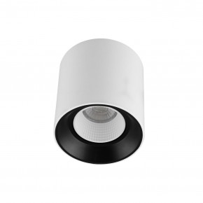 DK3090-WB+WH Светильник накладной IP 20, 10 Вт, GU5.3, LED, бело-черный/белый, пластик в Миассе - miass.ok-mebel.com | фото