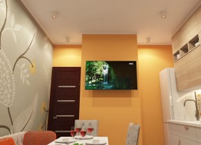 DK3090-WBR Светильник накладной, IP 20, 10 Вт, GU5.3, LED, белый/бронзовый, пластик в Миассе - miass.ok-mebel.com | фото 4