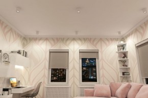 DK3090-WH+CH Светильник накладной IP 20, 10 Вт, GU5.3, LED, белый/хром, пластик в Миассе - miass.ok-mebel.com | фото 2