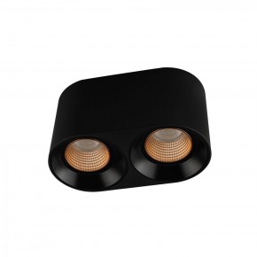 DK3096-BK+BR Светильник накладной IP 20, 10 Вт, GU5.3, LED, черный/бронзовый, пластик в Миассе - miass.ok-mebel.com | фото