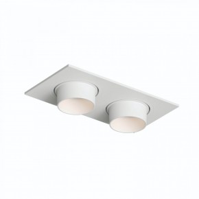 DK3122-WH Встраиваемый светильник, IP20, до 15 Вт, LED, GU5,3, белый, пластик в Миассе - miass.ok-mebel.com | фото 4