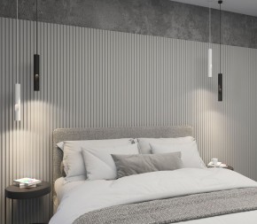 DK4045-WH Подвесной светильник, с декоративным вырезом, IP 20, до 15 Вт, LED, GU10, белый, алюминий в Миассе - miass.ok-mebel.com | фото 4