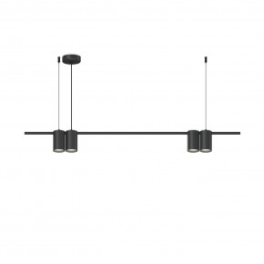 DK4061-BK Подвесной светильник ORBIT, IP20, 4xGU10 LED до 15 Вт, черный матовый, алюминий в Миассе - miass.ok-mebel.com | фото 3