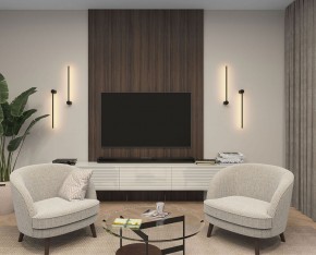 DK5010-BK Бра 600 мм, 3000К, IP20, 5 Вт, черный, алюминий в Миассе - miass.ok-mebel.com | фото 5