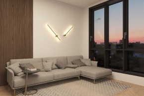 DK5012-SG Бра 800 мм, 3000К, IP20,7 Вт, матовое золото в Миассе - miass.ok-mebel.com | фото 7