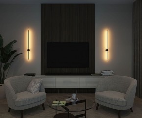 DK5014-BK Бра 1000 мм, 3000К, IP20, 12 Вт, черный, алюминий в Миассе - miass.ok-mebel.com | фото 6