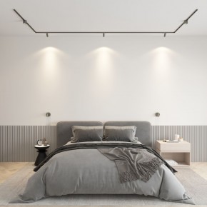 DK5072-DN Бра SHINE WALL со светодиодом, D104*H68, IP20, 3000К, 3W, RA?90, темный никель, алюминий в Миассе - miass.ok-mebel.com | фото 4