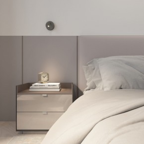 DK5072-DN Бра SHINE WALL со светодиодом, D104*H68, IP20, 3000К, 3W, RA?90, темный никель, алюминий в Миассе - miass.ok-mebel.com | фото 9