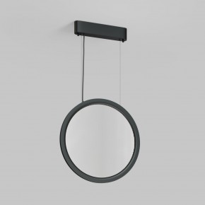 DK6604-BK Подвесной вертикальный светильник Veil со светодиодом H1500 d450 220V 36W 3000-6000K IP20 черный алюминий в Миассе - miass.ok-mebel.com | фото 2