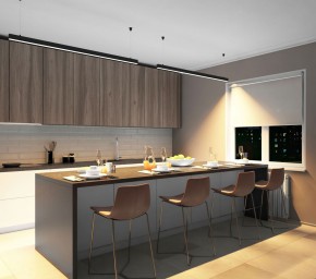 DK9153-BK Линейный светильник 42W 1500mm 3000K, черный в Миассе - miass.ok-mebel.com | фото 7