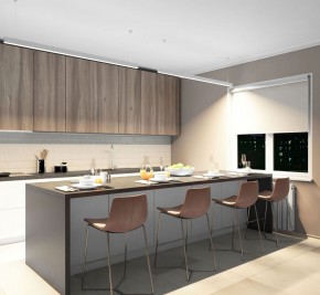 DK9154-WH Линейный светильник 42W 1500mm 4000K, белый в Миассе - miass.ok-mebel.com | фото